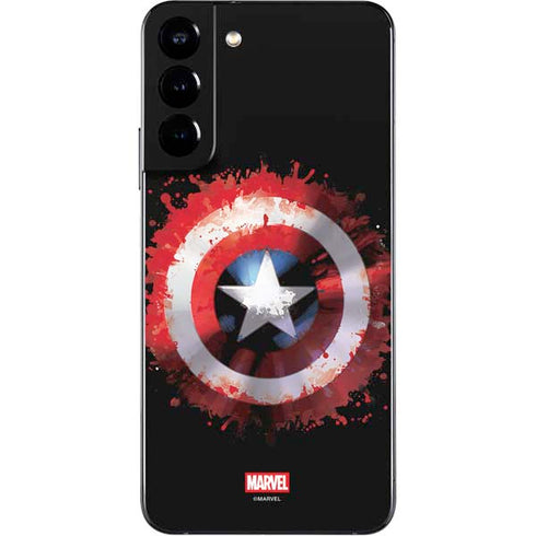 Marvel Captain America Star Shield Galaxy S22 Plus Skin